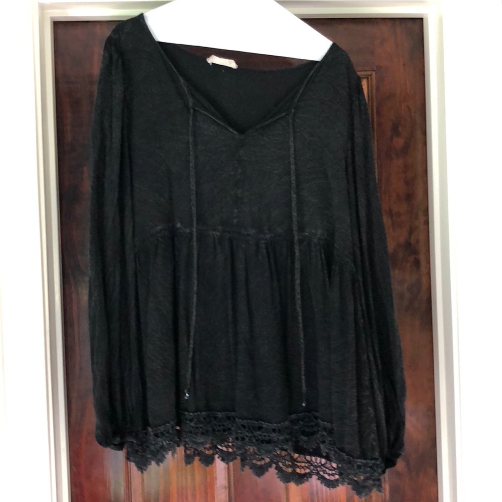 Altar’d State Black Blouse